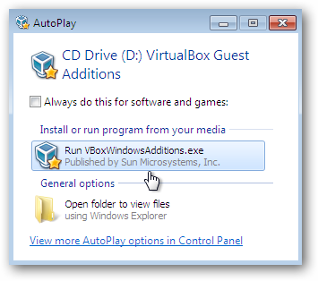 install virtualbox guest additions for mac host windows 7